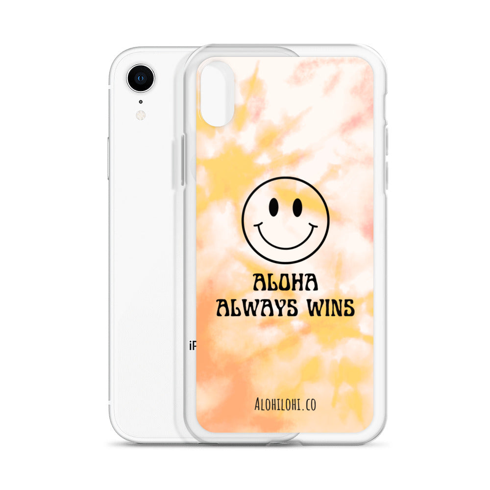 Aloha Always Wins (26) - Clear iPhone Case