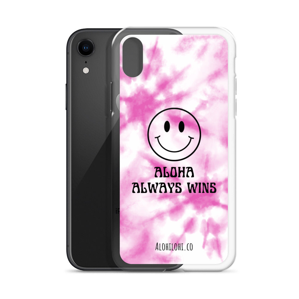 Aloha Always Wins (27) - Clear iPhone Case