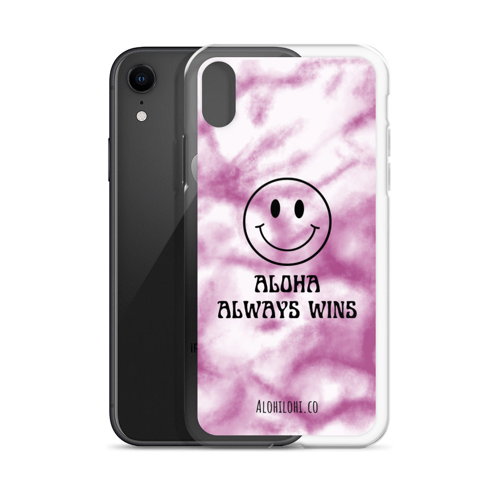 Aloha Always Wins (20) - Clear iPhone Case