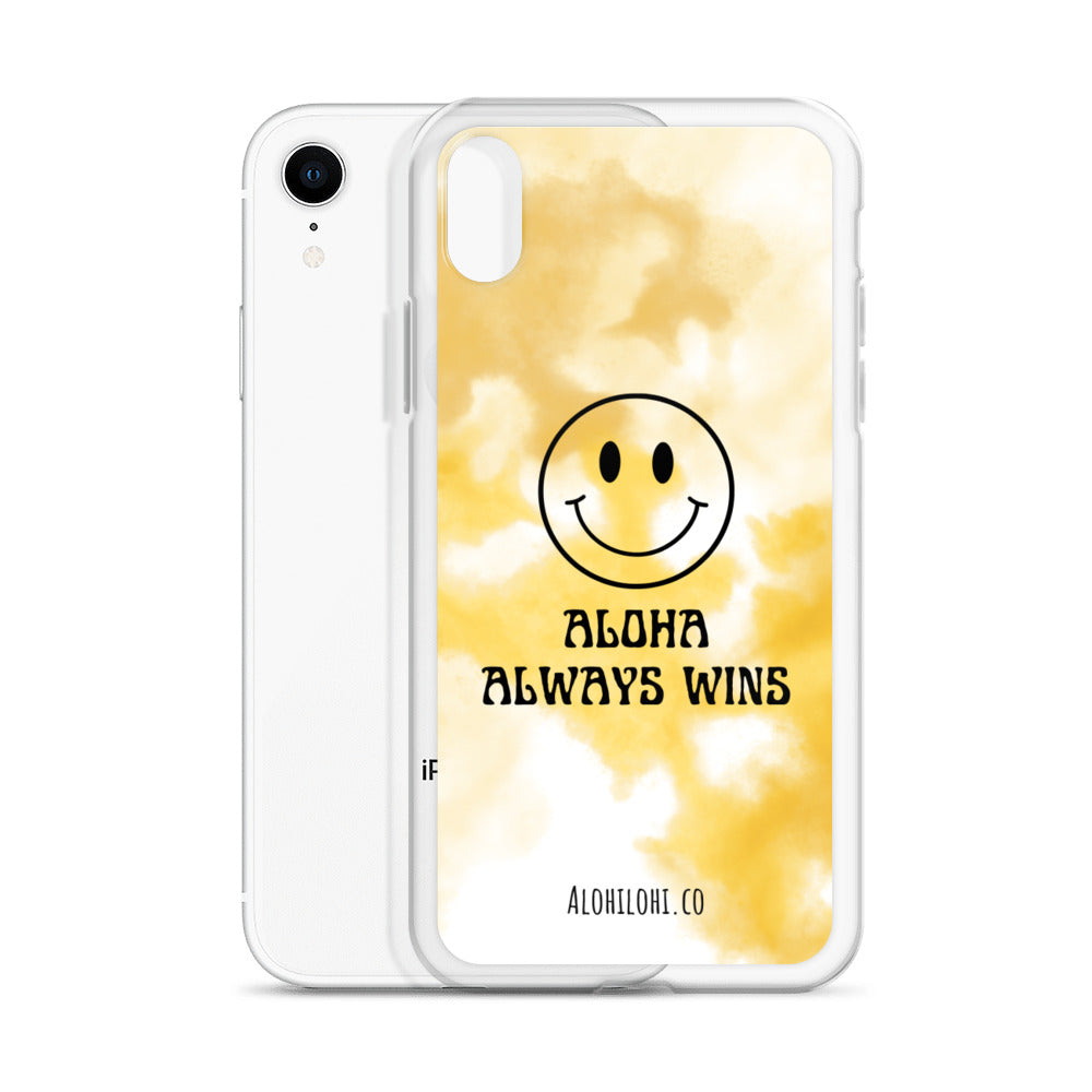 Aloha Always Wins (28) - Clear iPhone Case