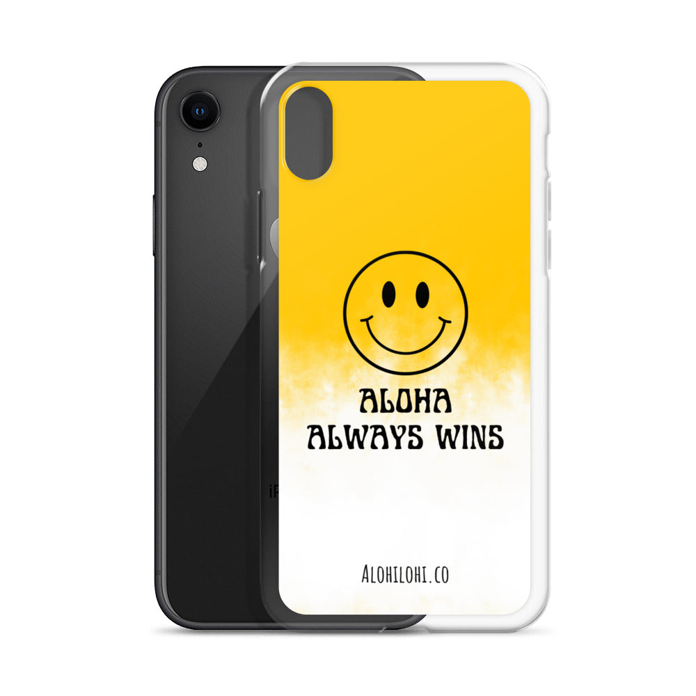 Aloha Always Wins (29) - Clear iPhone Case