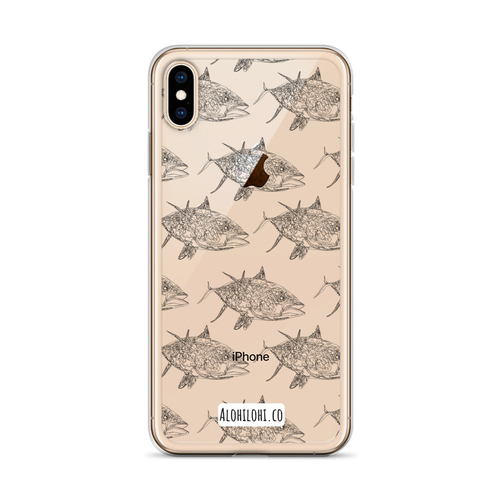 Ahi - Clear iPhone Case