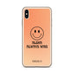 Aloha Always Wins (14) - Clear iPhone Case