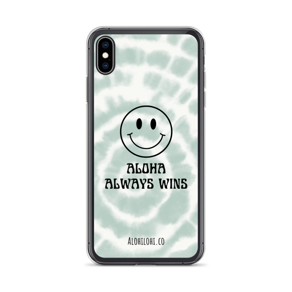 Aloha Always Wins (15) - Clear iPhone Case