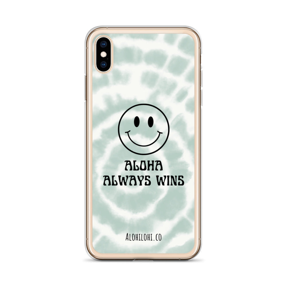 Aloha Always Wins (15) - Clear iPhone Case