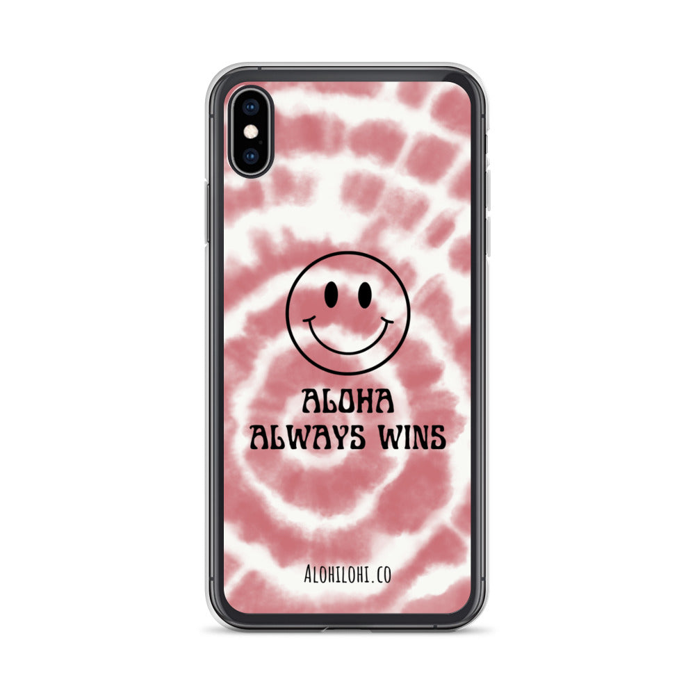 Aloha Always Wins (17) - Clear iPhone Case