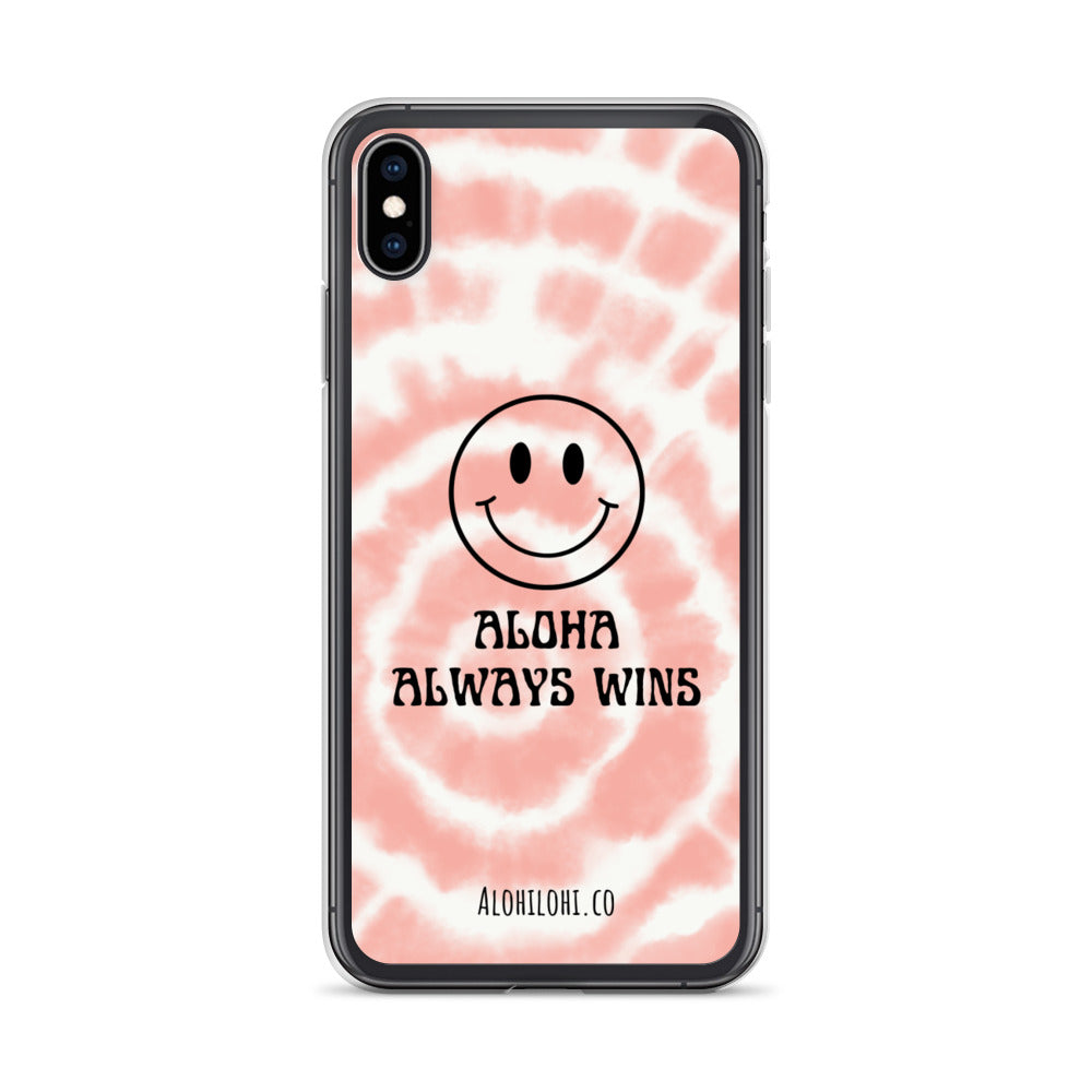 Aloha Always Wins (18) - Clear iPhone Case