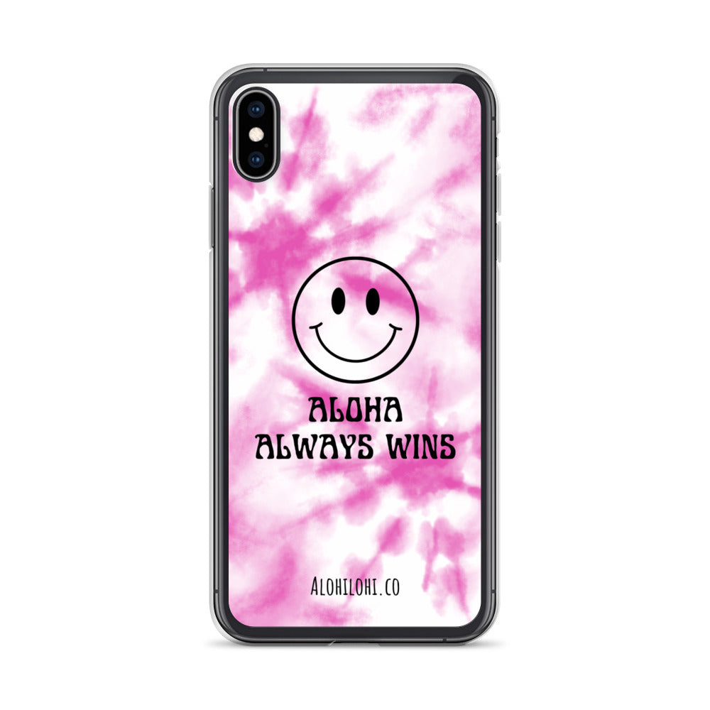 Aloha Always Wins (27) - Clear iPhone Case