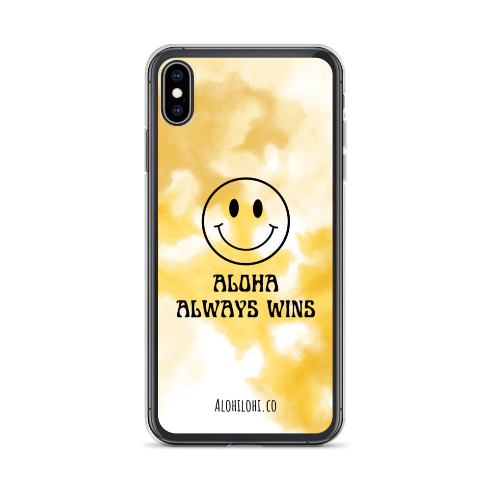 Aloha Always Wins (28) - Clear iPhone Case