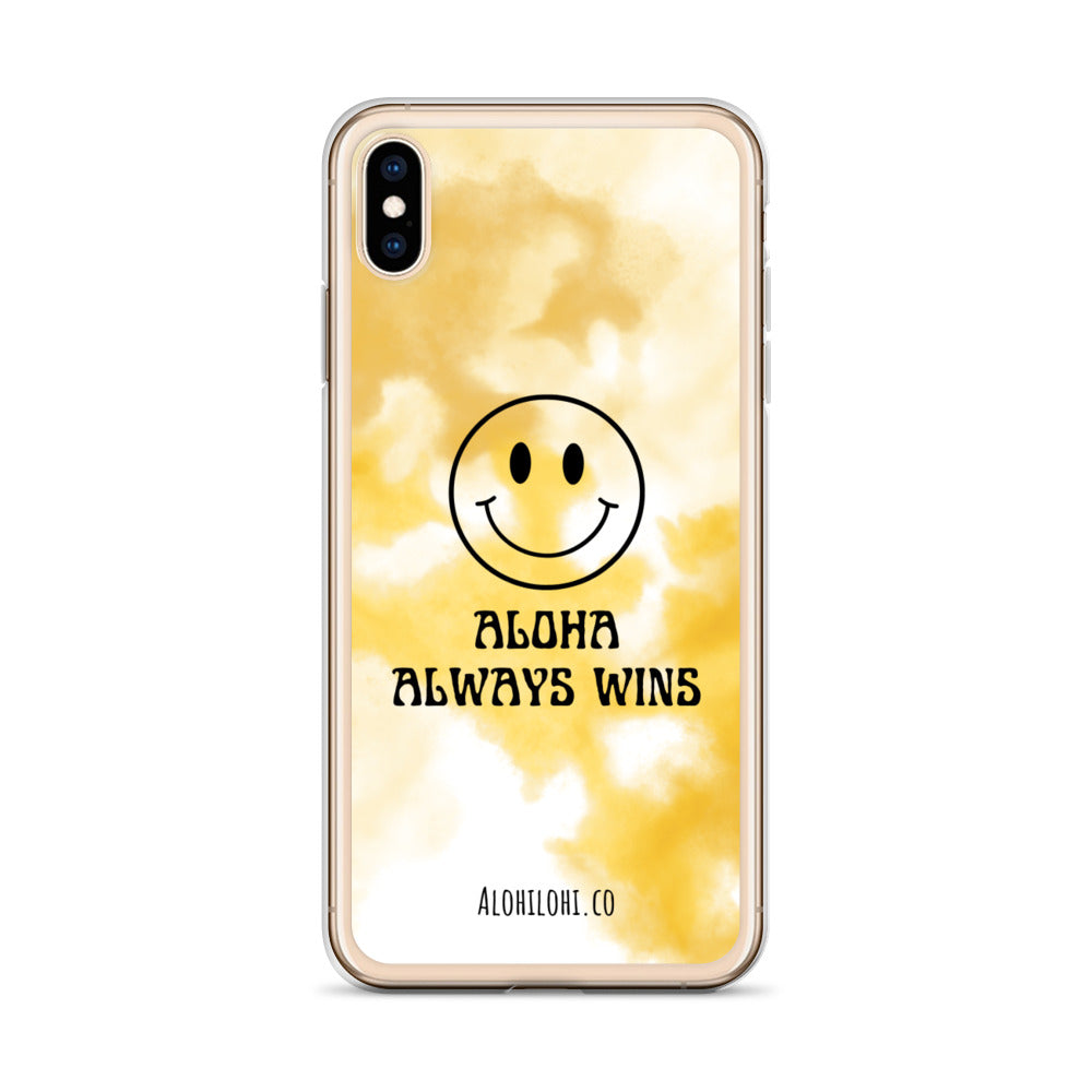 Aloha Always Wins (28) - Clear iPhone Case