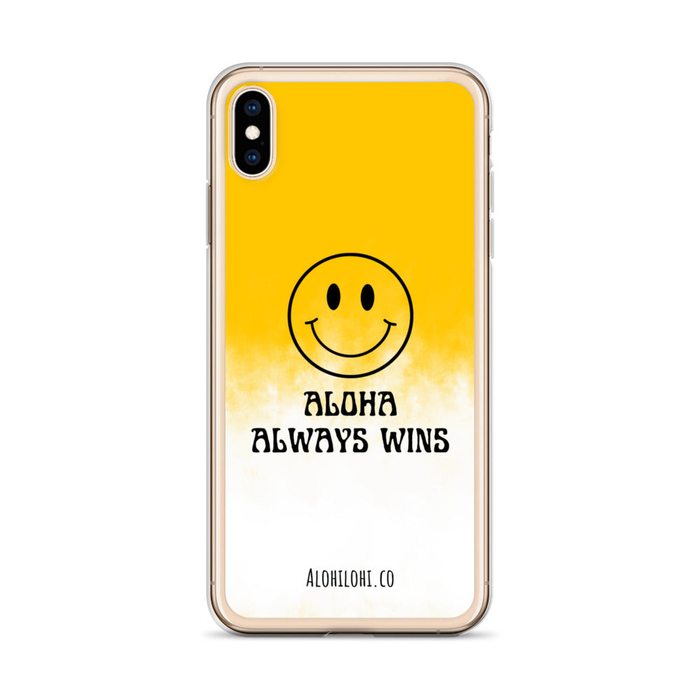 Aloha Always Wins (29) - Clear iPhone Case