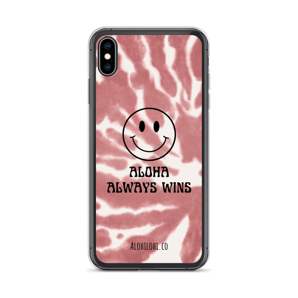 Aloha Always Wins (30) - Clear iPhone Case