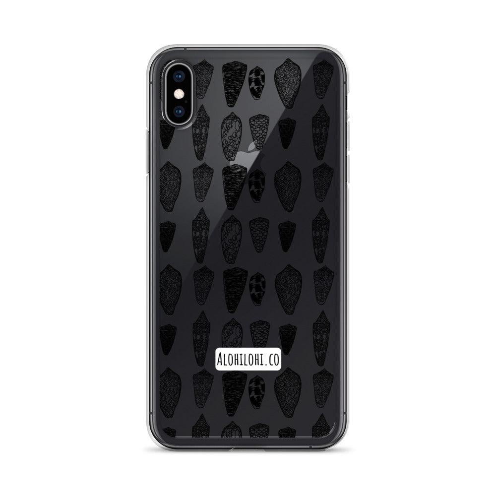 Pūpū (pattern) - Clear iPhone Case