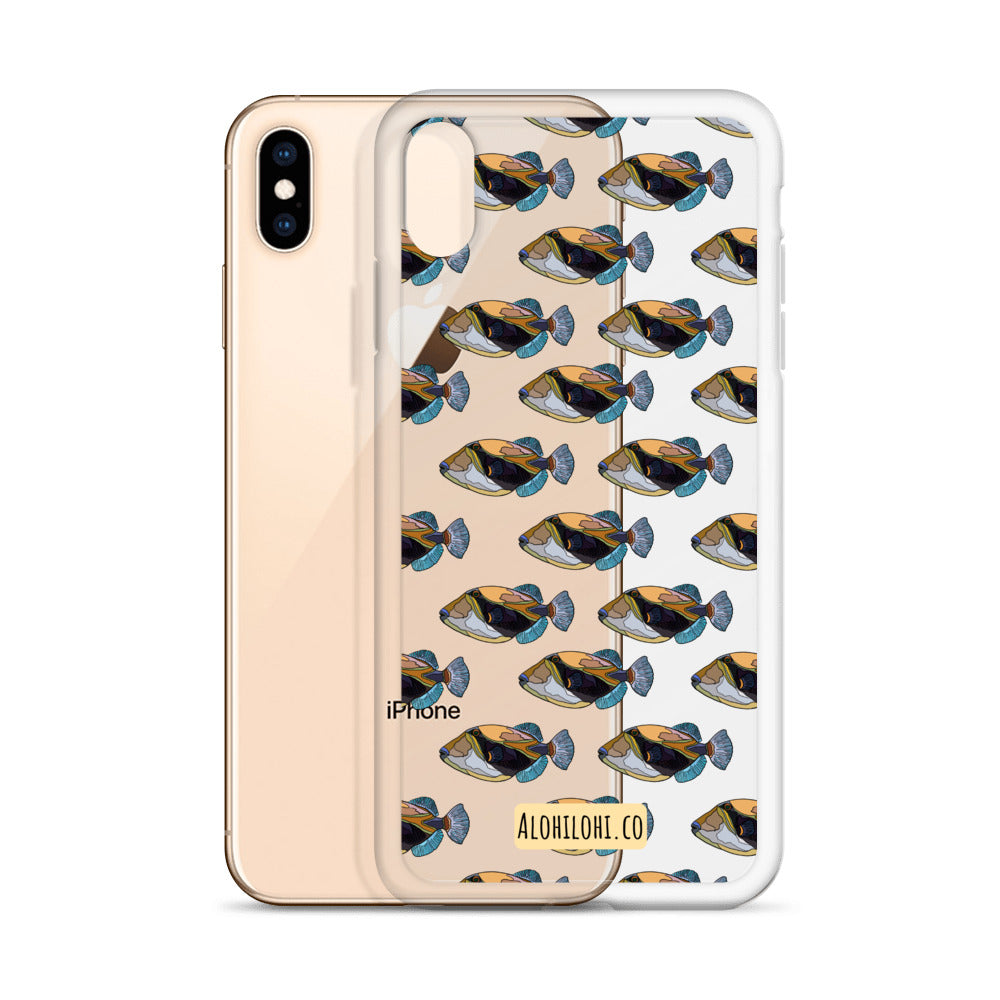 Humuhumunukunukuāpuaʻa (s) - Clear iPhone Case