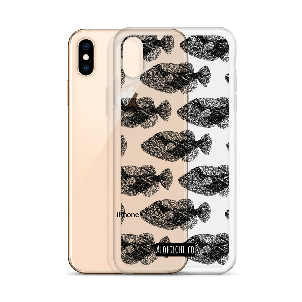 Humuhumunukunukuāpuaʻa LD - Clear iPhone Case