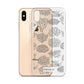 Corals - Clear iPhone Case