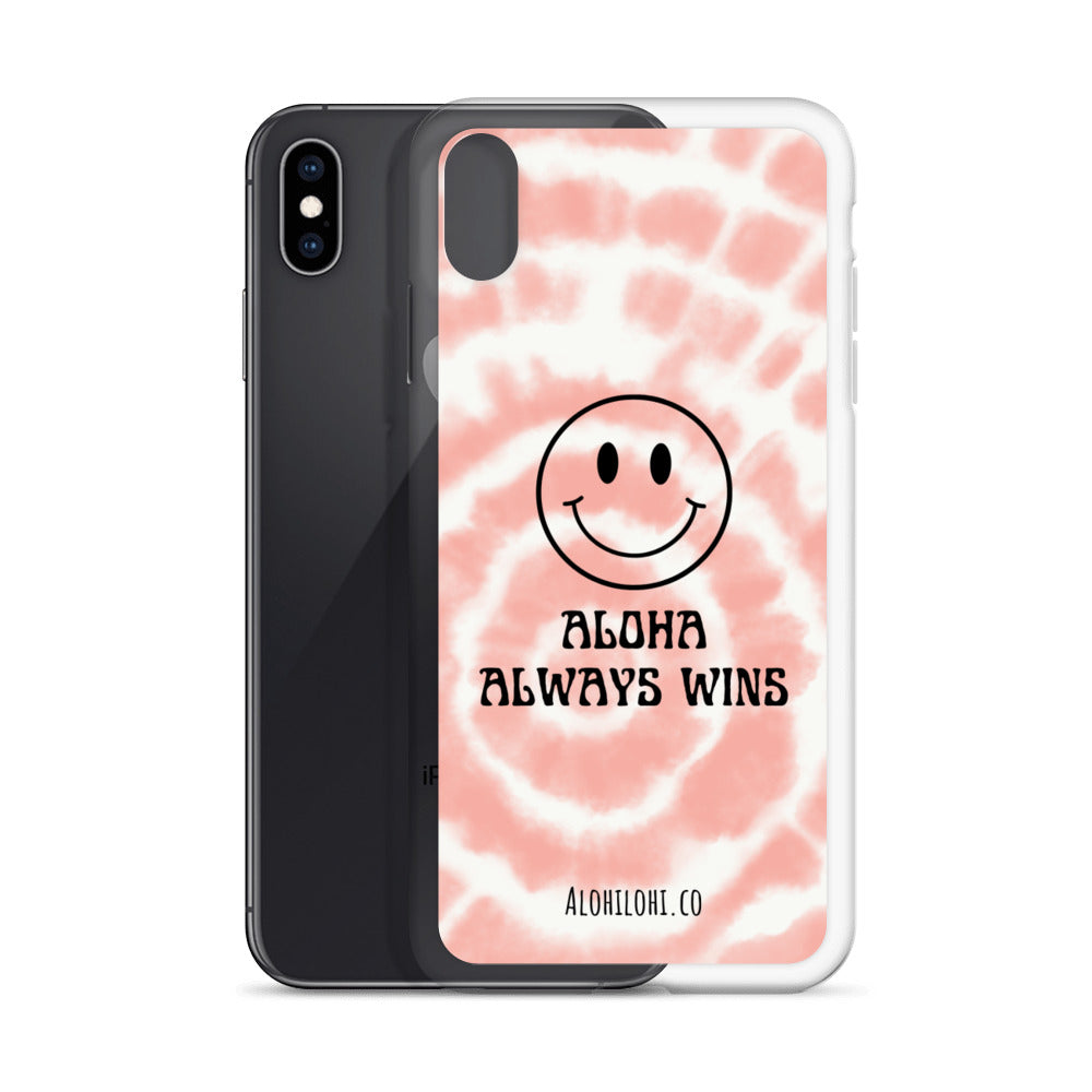 Aloha Always Wins (18) - Clear iPhone Case