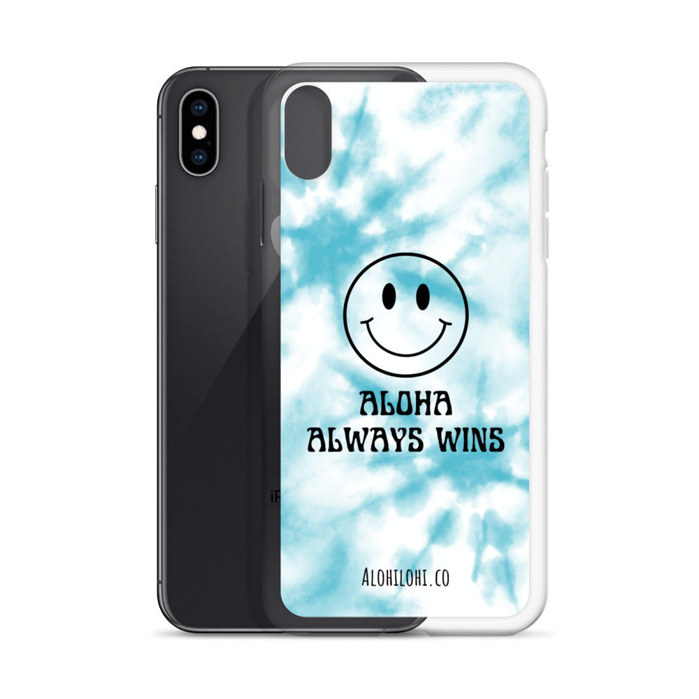 Aloha Always Wins (22) - Clear iPhone Case