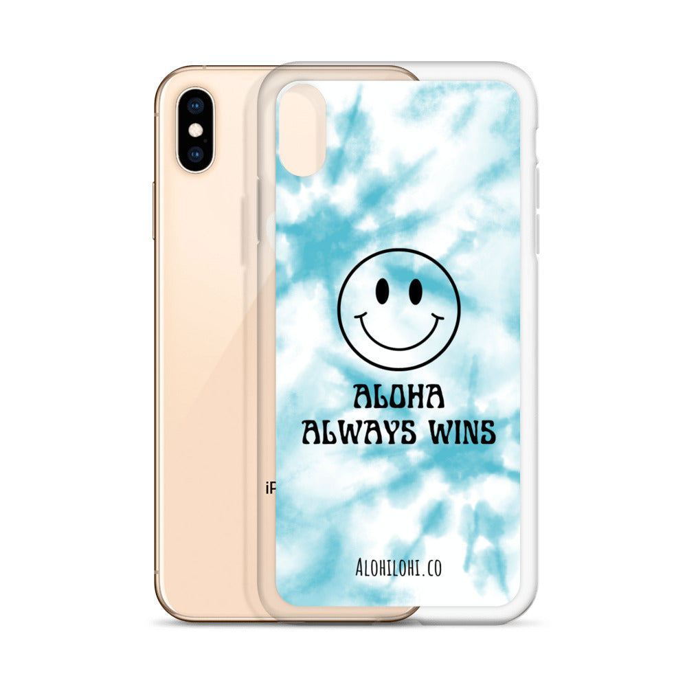 Aloha Always Wins (22) - Clear iPhone Case