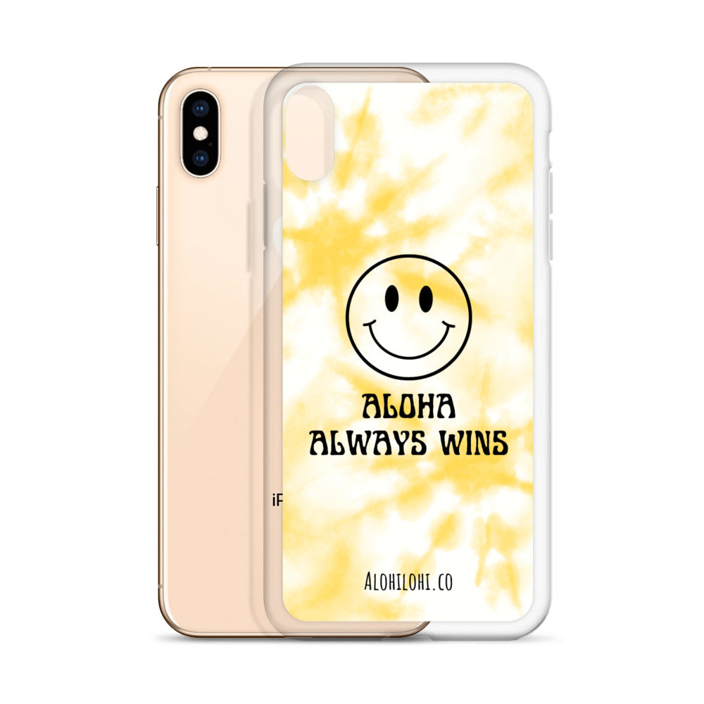 Aloha Always Wins (23) - Clear iPhone Case