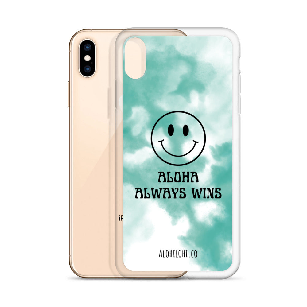 Aloha Always Wins (24) - Clear iPhone Case