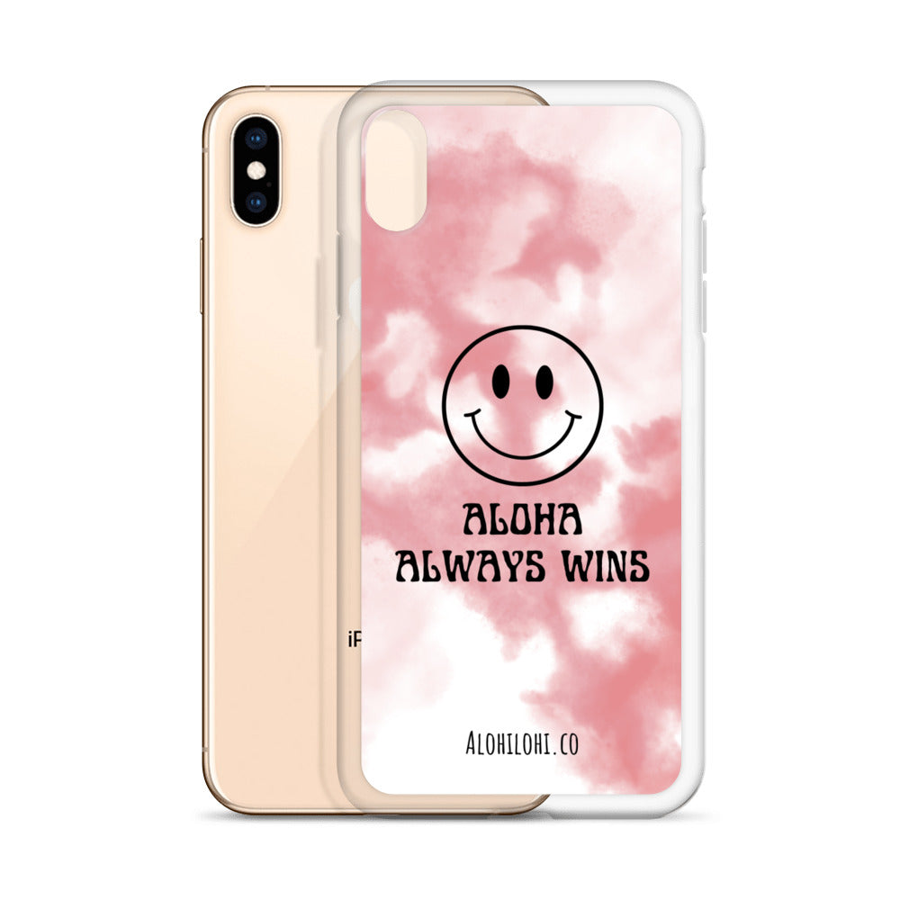 Aloha Always Wins (25) - Clear iPhone Case