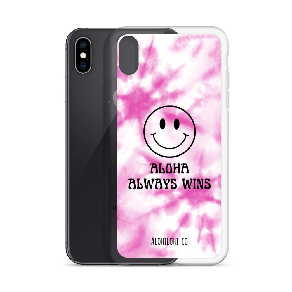 Aloha Always Wins (27) - Clear iPhone Case