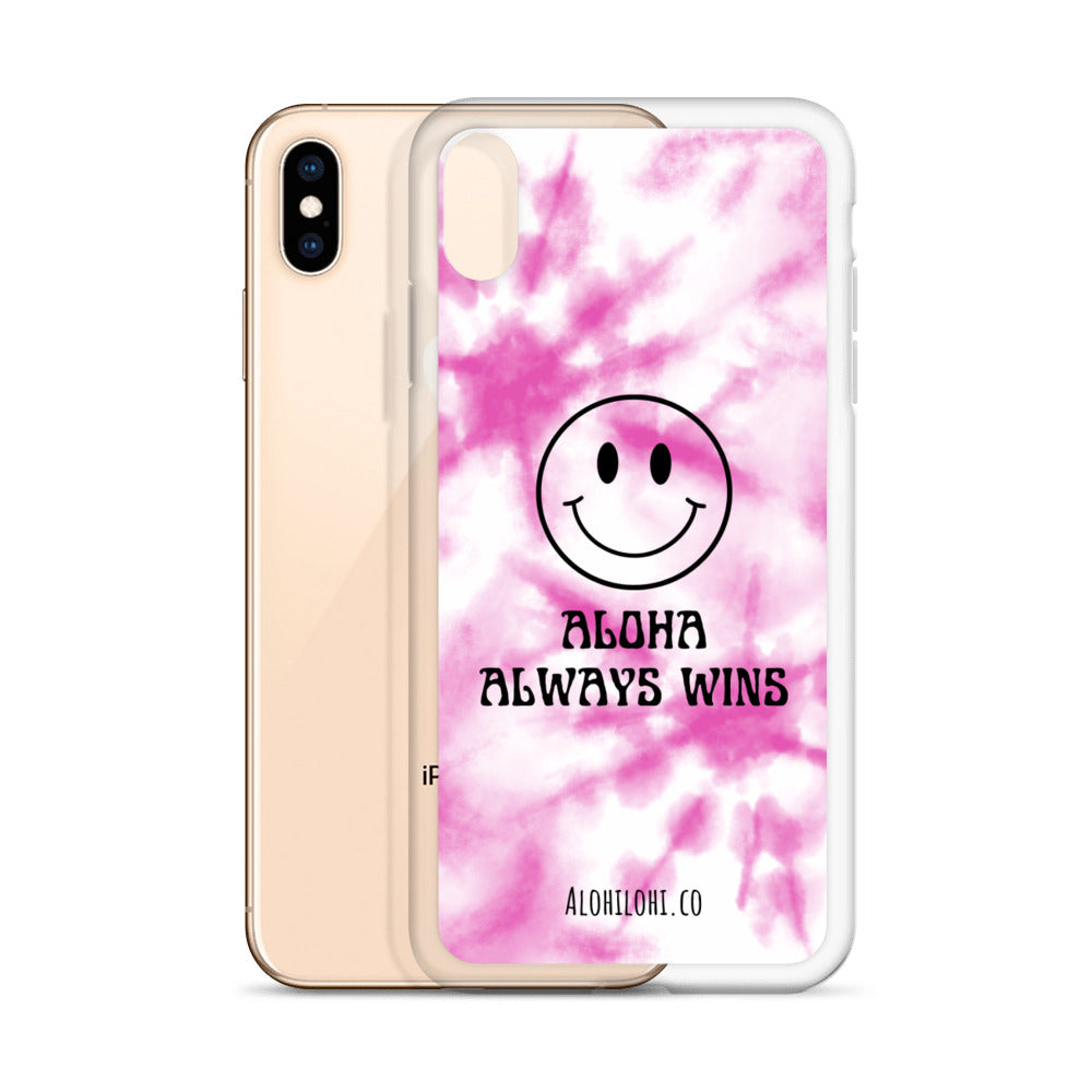 Aloha Always Wins (27) - Clear iPhone Case