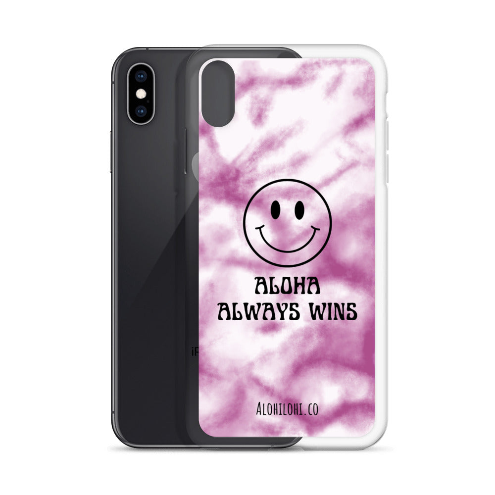 Aloha Always Wins (20) - Clear iPhone Case