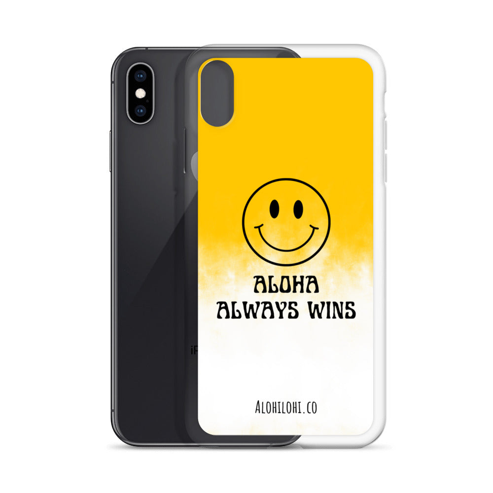 Aloha Always Wins (29) - Clear iPhone Case