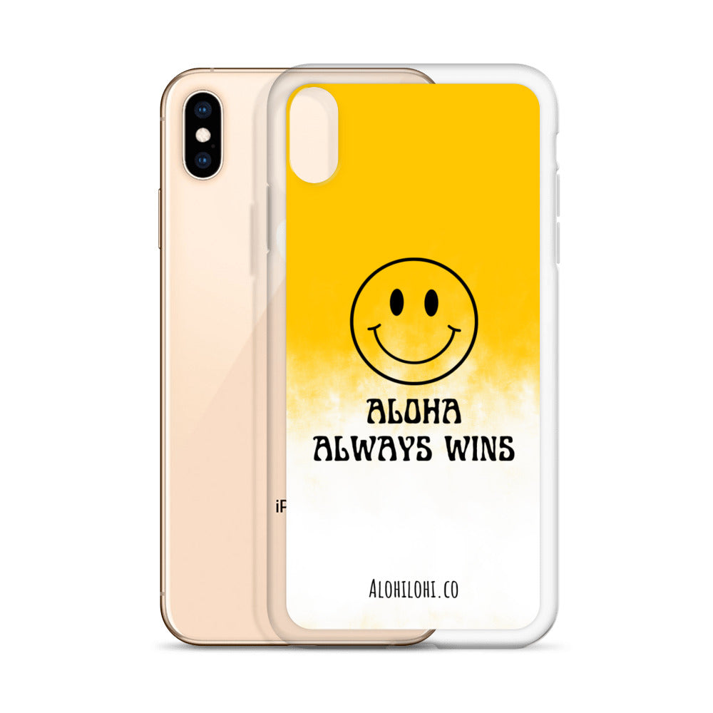 Aloha Always Wins (29) - Clear iPhone Case