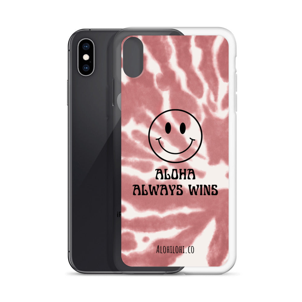 Aloha Always Wins (30) - Clear iPhone Case