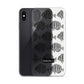 Manini (B&W) - Clear iPhone Case