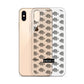 Manini (B&W) (s) - Clear iPhone Case