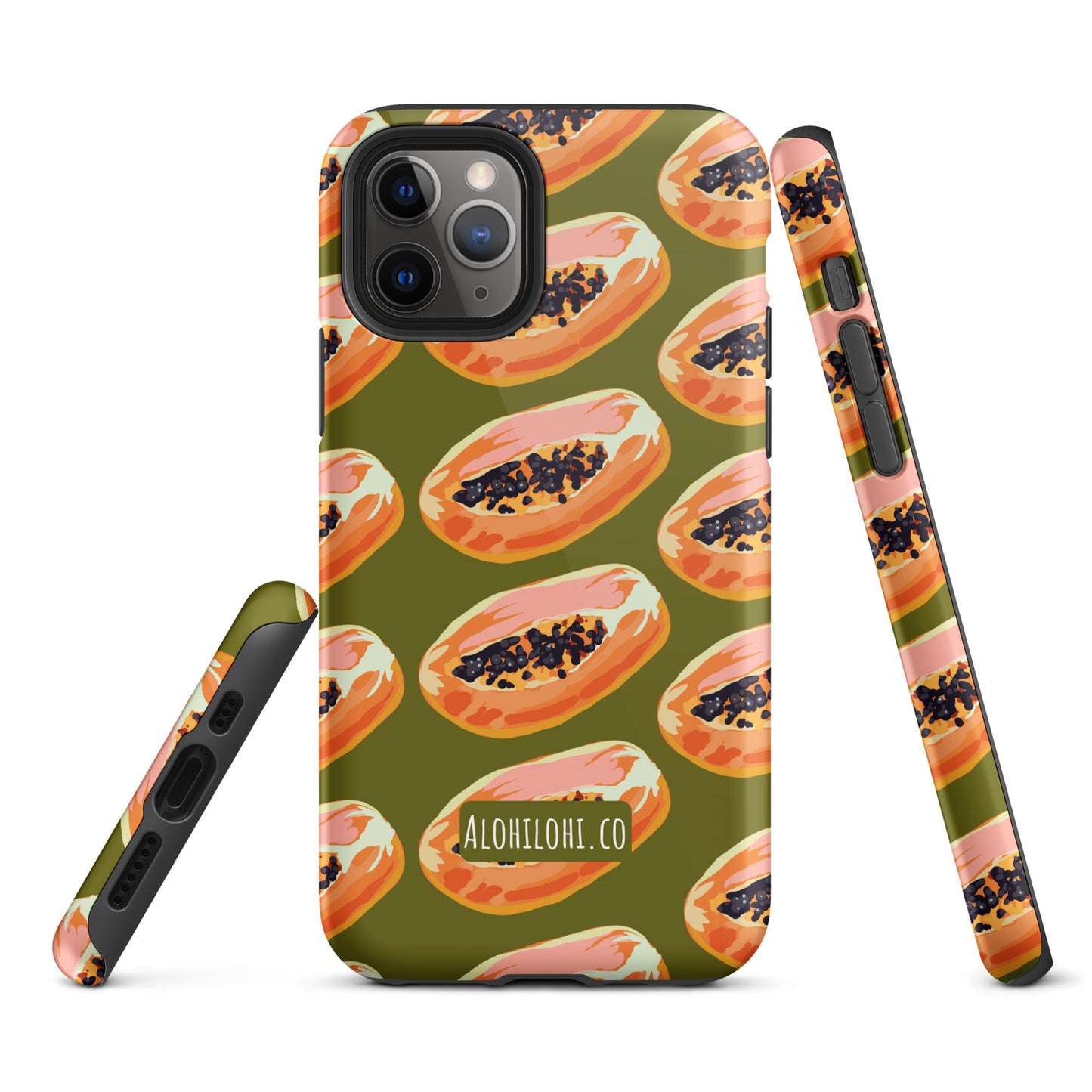 Mīkana (4) in ʻŌmaʻomaʻo - Tough iPhone Case