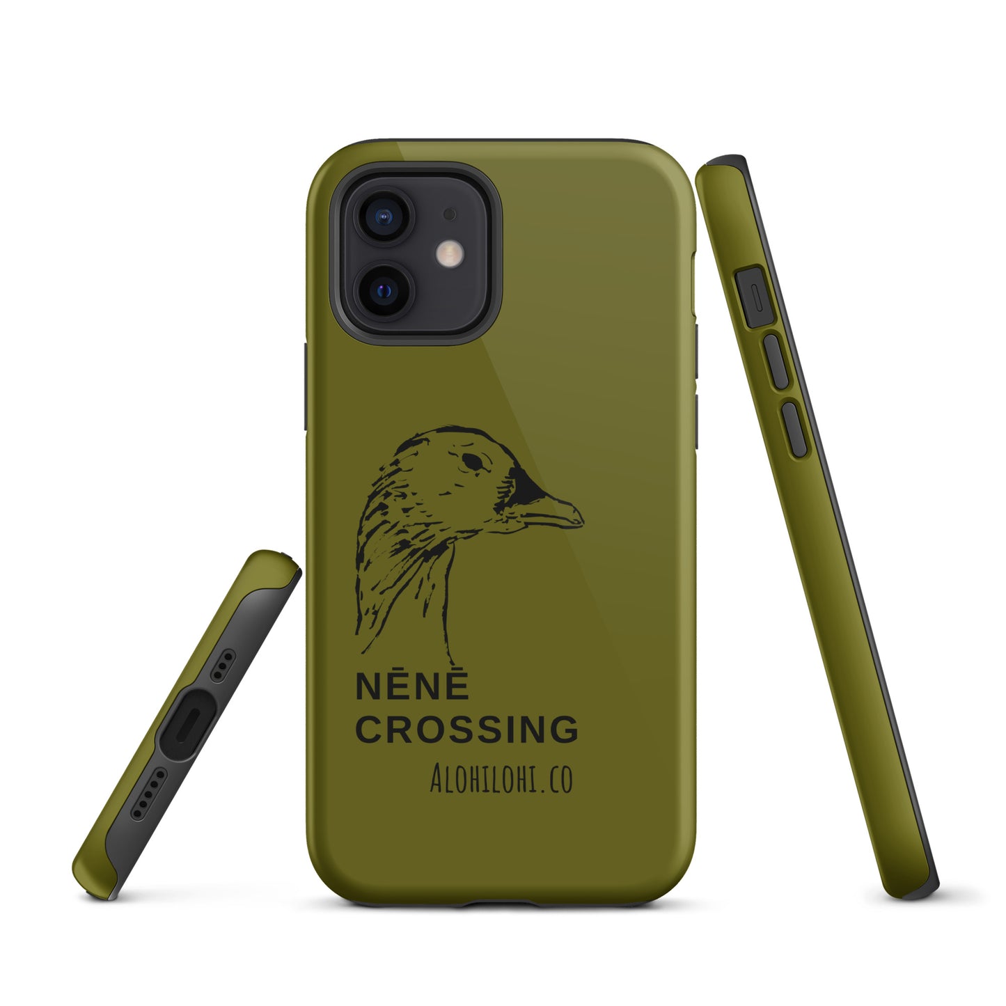 Nēnē Crossing (1) in ʻŌmaʻomaʻo - Tough iPhone Case