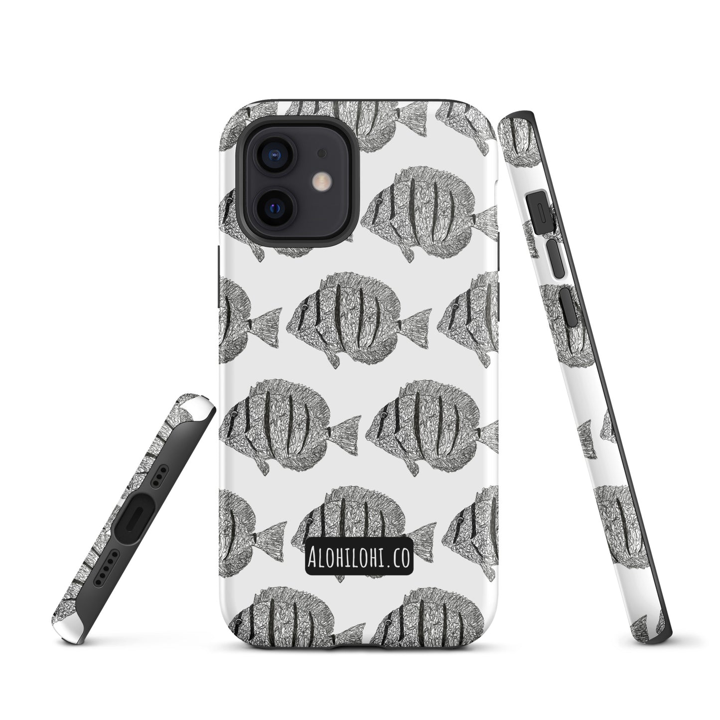 Manini (B&W) - Tough iPhone Case