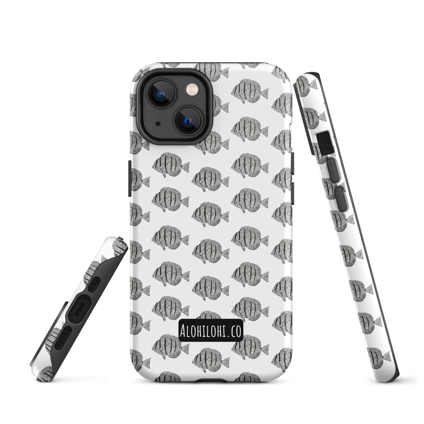 Manini (B&W) (s) - Tough iPhone Case