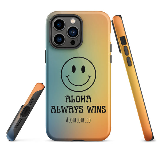 Aloha Always Wins (6) - Tough iPhone Case