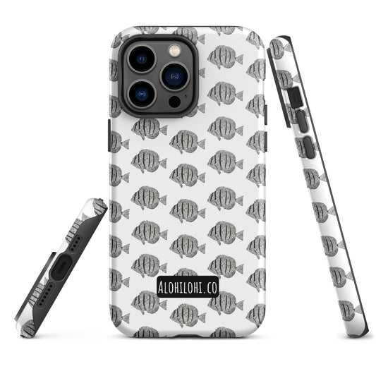 Manini (B&W) (s) - Tough iPhone Case