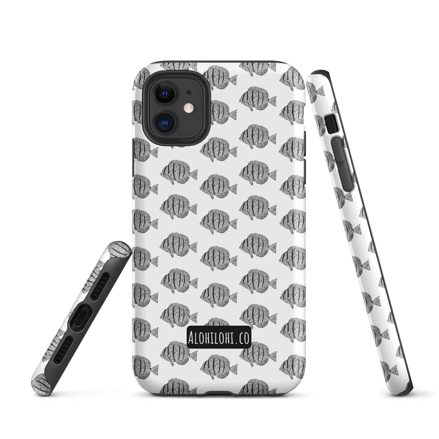 Manini (B&W) (s) - Tough iPhone Case