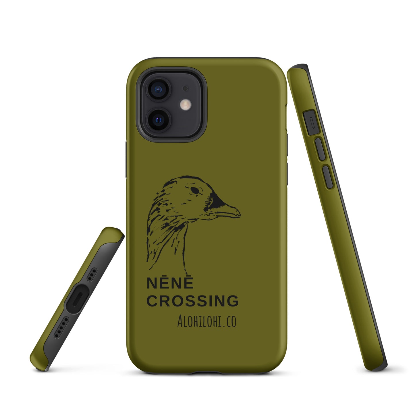 Nēnē Crossing (1) in ʻŌmaʻomaʻo - Tough iPhone Case