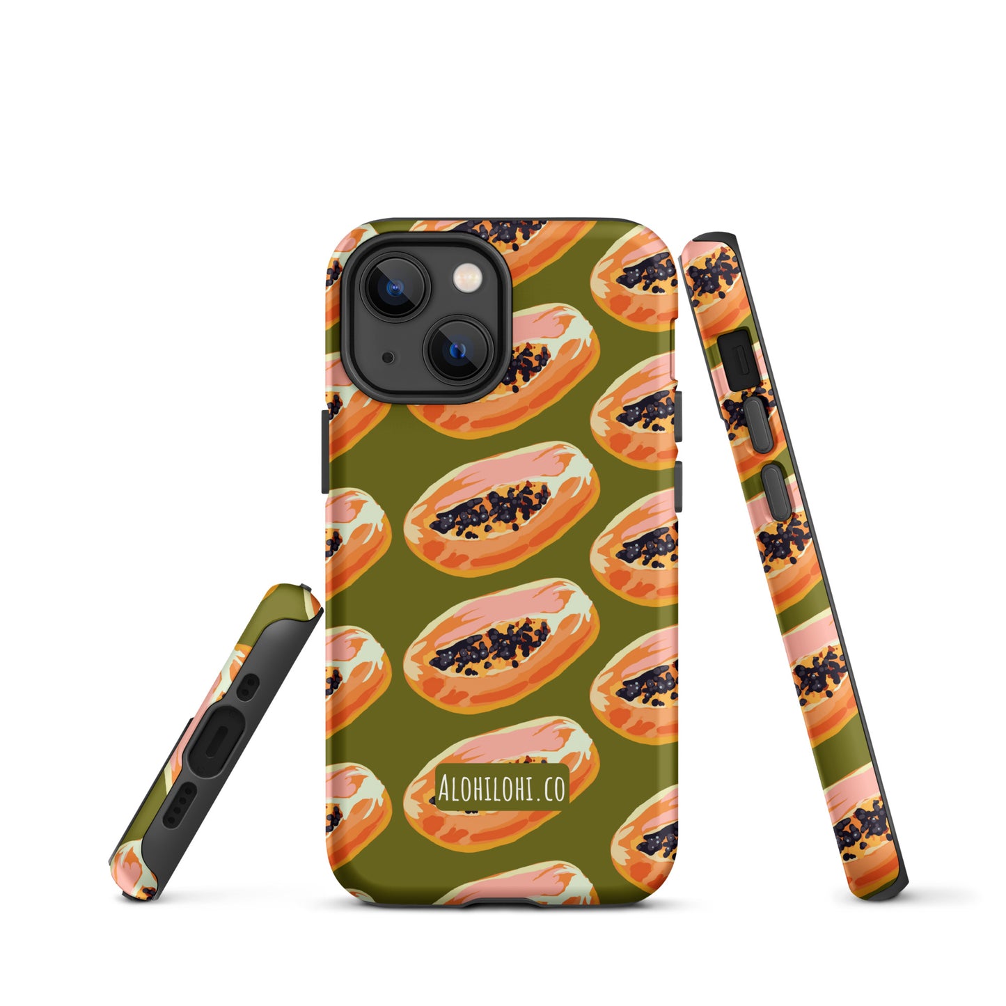 Mīkana (4) in ʻŌmaʻomaʻo - Tough iPhone Case