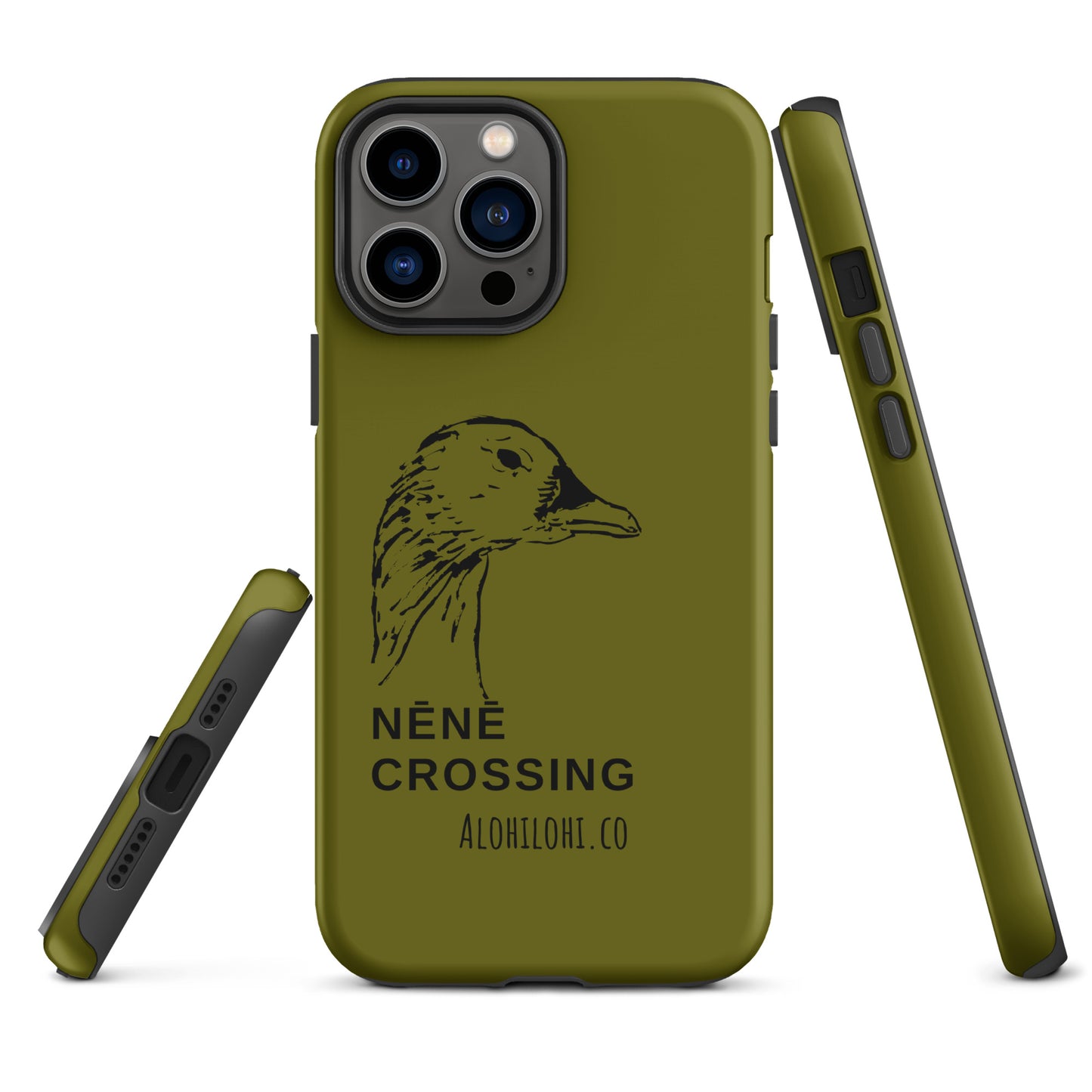 Nēnē Crossing (1) in ʻŌmaʻomaʻo - Tough iPhone Case