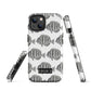 Manini (B&W) - Tough iPhone Case