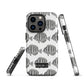 Manini (B&W) - Tough iPhone Case