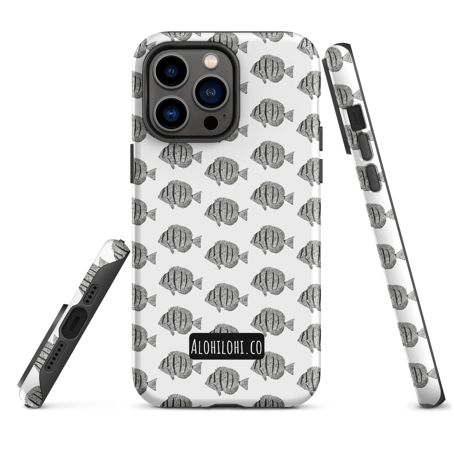 Manini (B&W) (s) - Tough iPhone Case